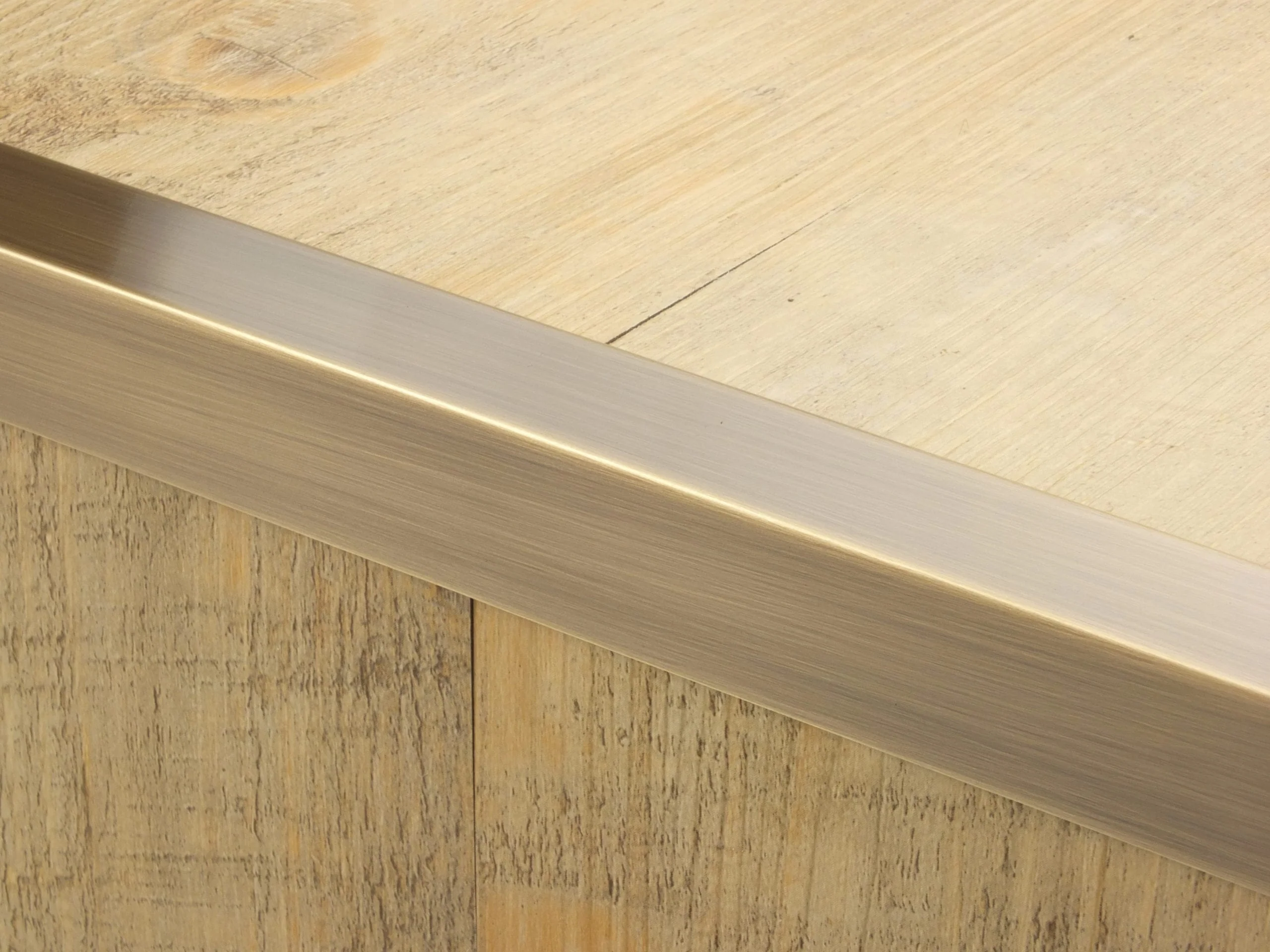 Premier Square Lip - Antique Brass